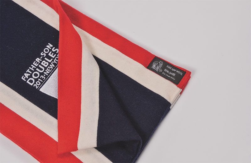 Personalised Scarves - UK Made By William Turner & Son